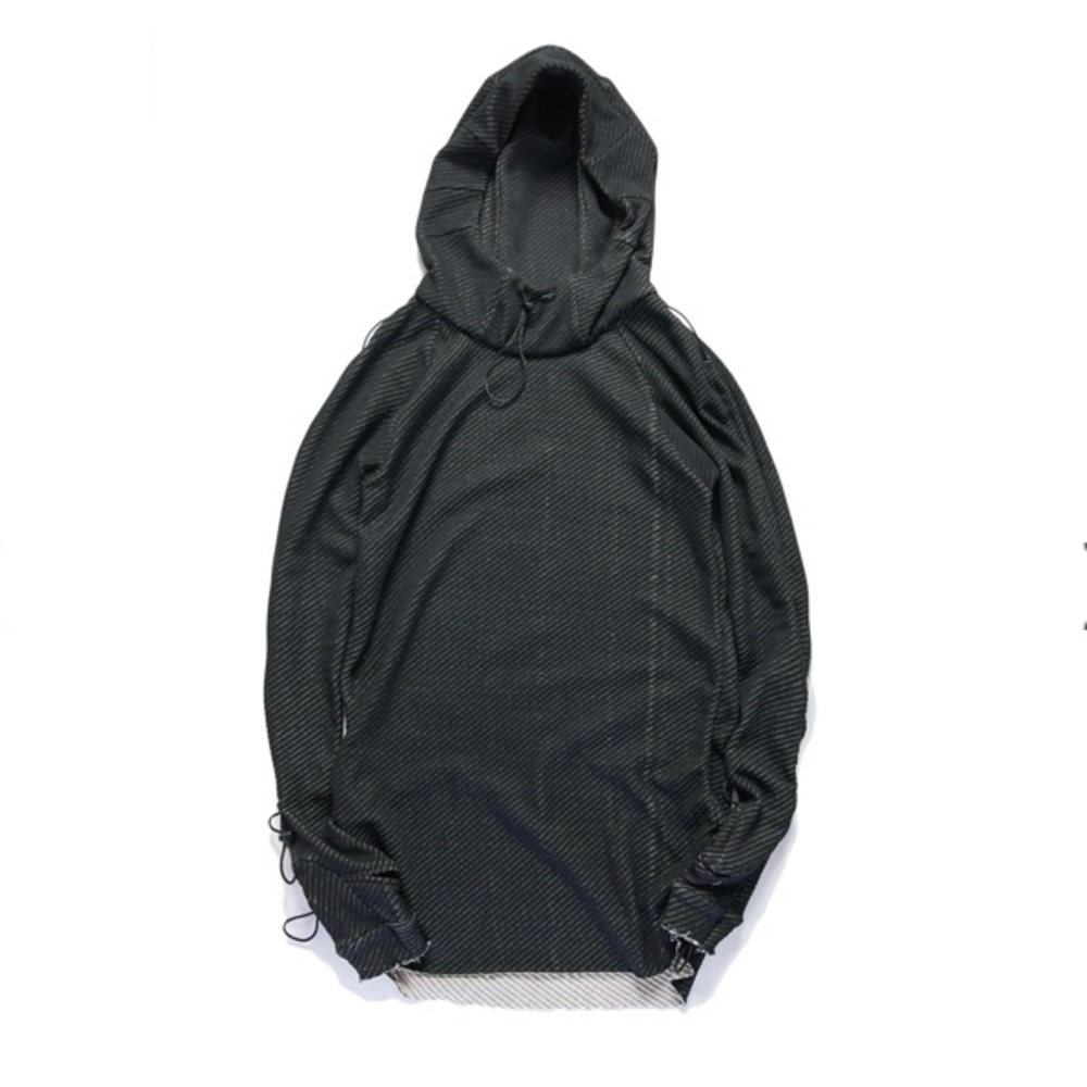 Hamcus PRMTVSM
CORD ADJUSTABLE BODY 2-TONE KNITTED HOODIE XL NWT​​​​​